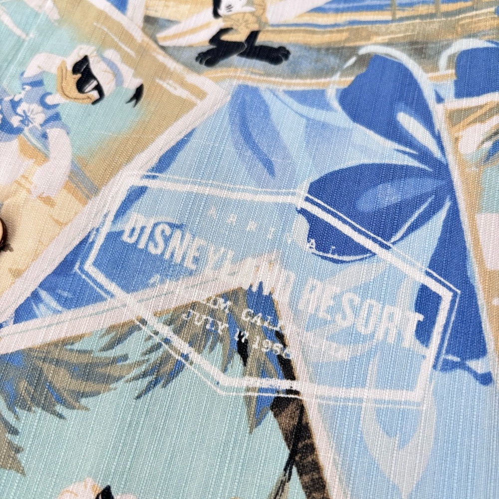 Disney by Tommy Bahama Hawaiin Camp Mickey Mouse and Friends Silk Shirt 3XL - Picture 15 of 16